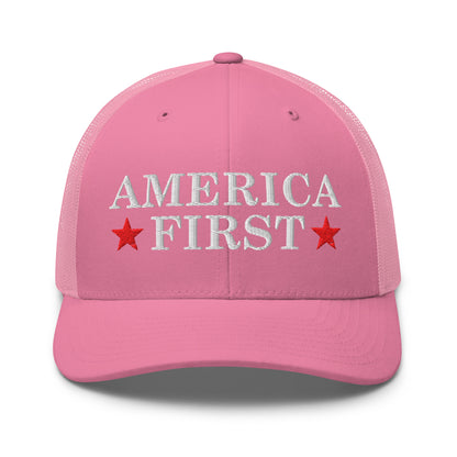 Official America FIRST Trucker Hat - America Club