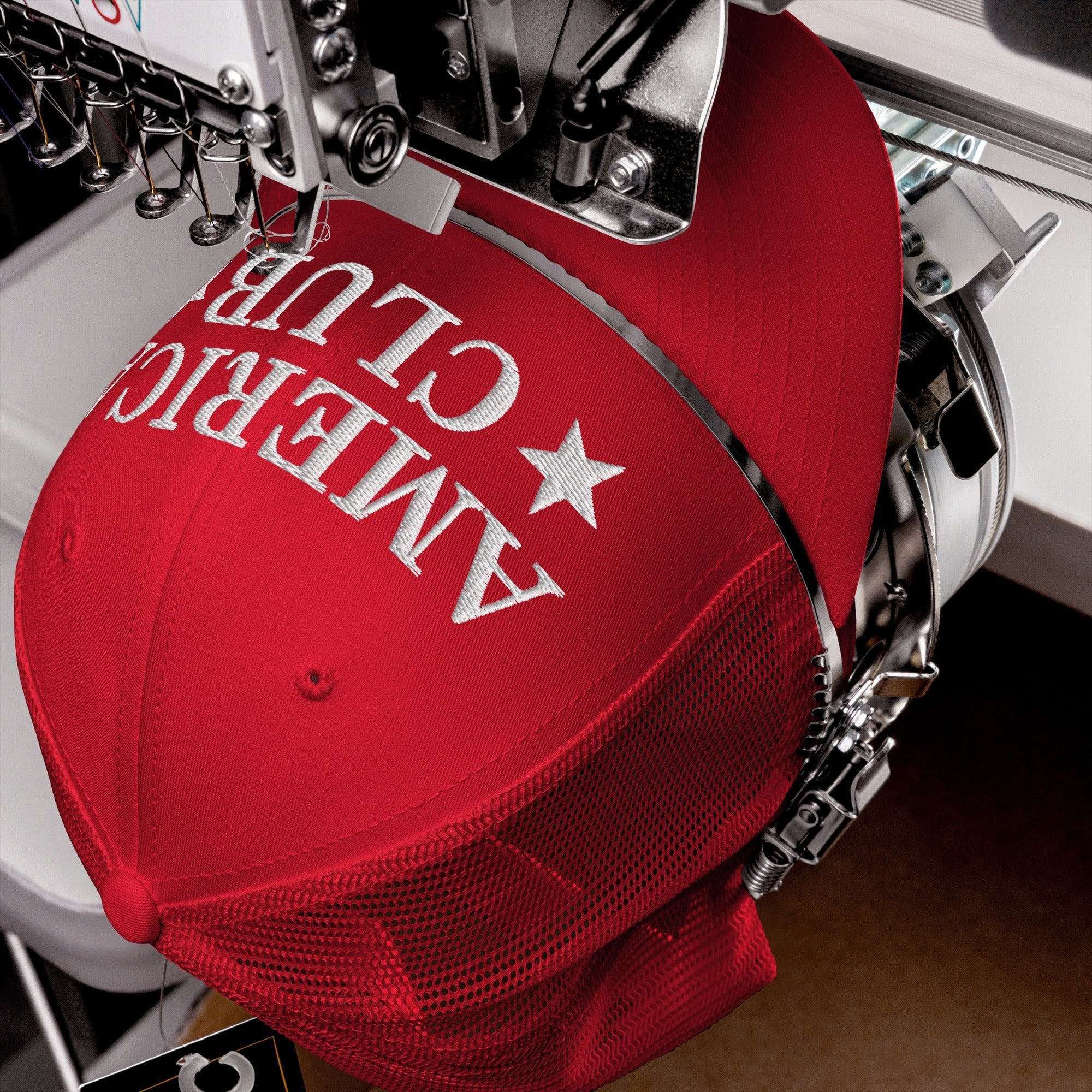 MAGA Red America Club Trucker Hat