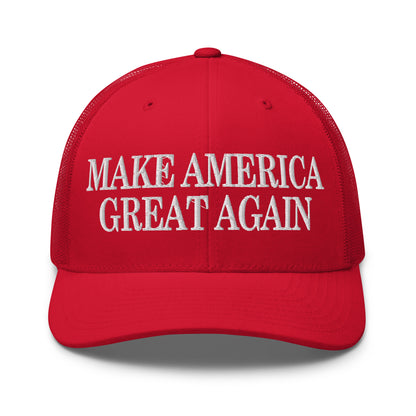 MAGA Red Trucker Hat - America Club