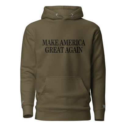 America Club DARK MAGA "America First" Official Hoodie - America Club