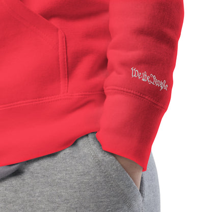 America Club MAGA RED "We The People" Official Hoodie - America Club
