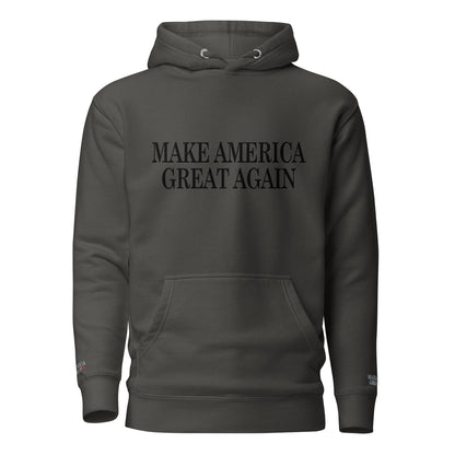 America Club DARK MAGA "America First" Official Hoodie - America Club