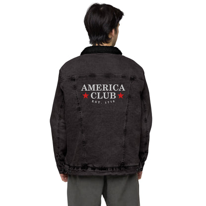 America Club Denim Sherpa Jacket - Limited Edition - America Club