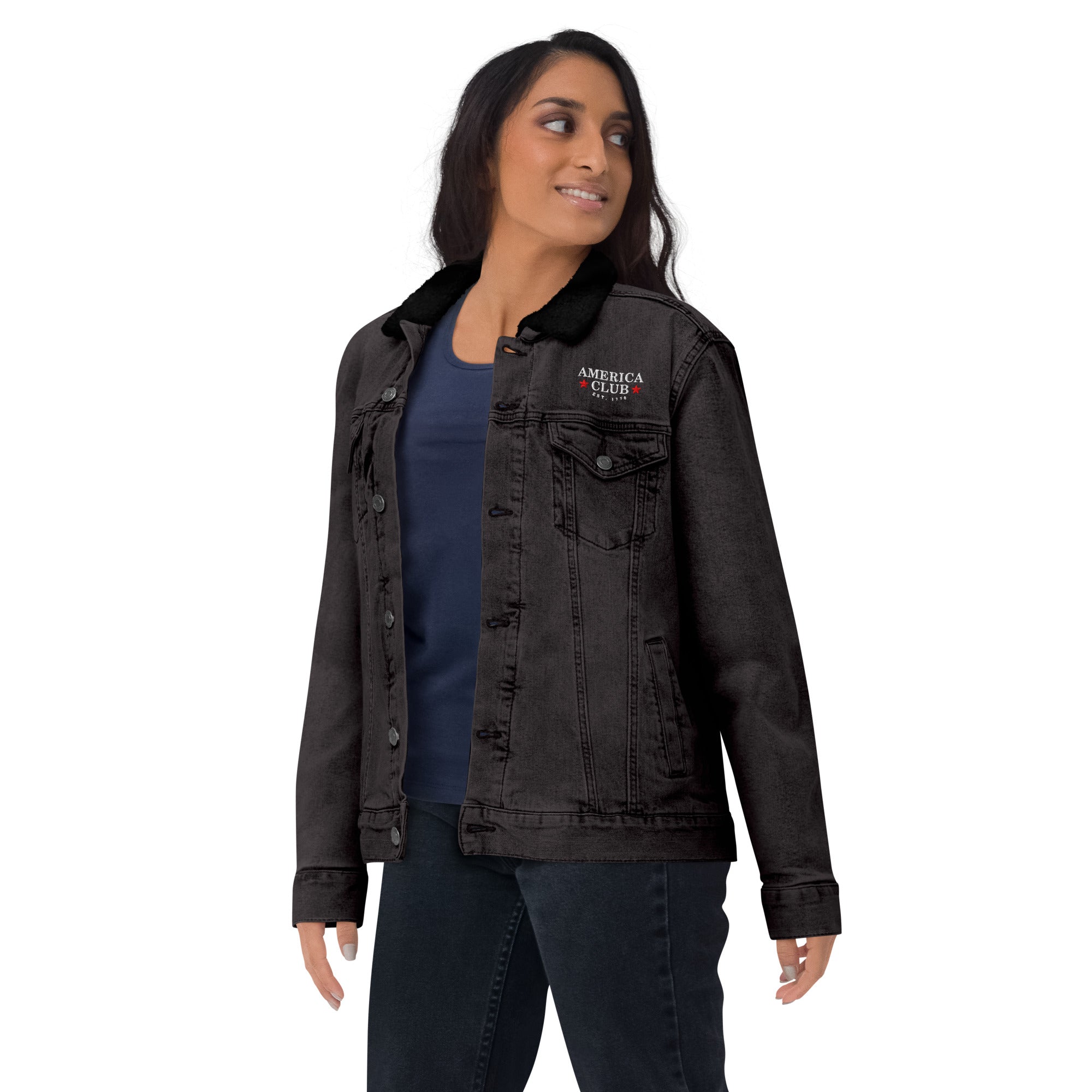 America Club Denim Sherpa Jacket - Limited Edition - America Club