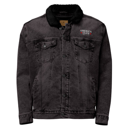 America Club Denim Sherpa Jacket - Limited Edition - America Club
