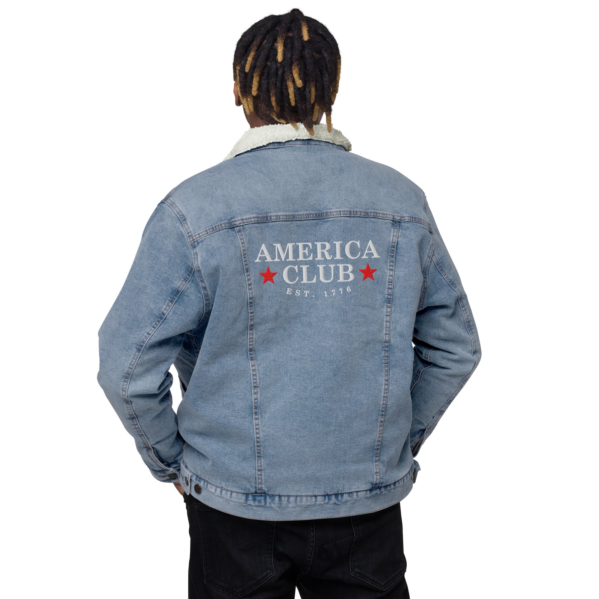 America Club Denim Sherpa Jacket - Limited Edition - America Club